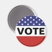米国国旗の投票 マグネット (正面/裏面)