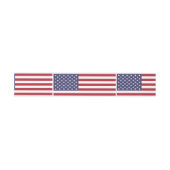 米国国旗の招待状用帯 招待状ベリーバンド (フラット)