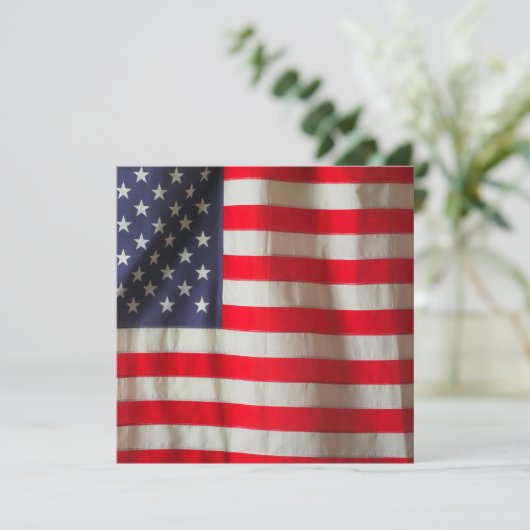 米国国旗の招待状 招待状 (スタンド正面)