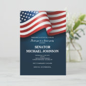 米国国旗の政治的資金調達招待状 招待状 (スタンド正面)