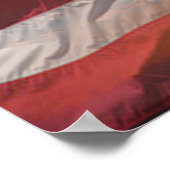 米国国旗の日の出ポスター ポスター (角)