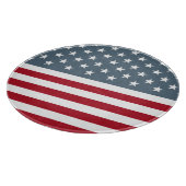 米国国旗の星とストライプ カッティングボード (角)