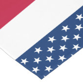 米国国旗の星とストライプ ショートテーブルランナー (コーナー)