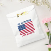 米国国旗の星とストライプ フェイバーバッグ (封をした状態)