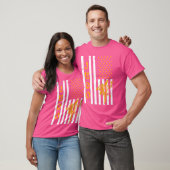米国国旗の柔道家 Tシャツ (ユニセックス)