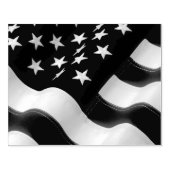 米国国旗の波打ち ラバースタンプ (インプリント)