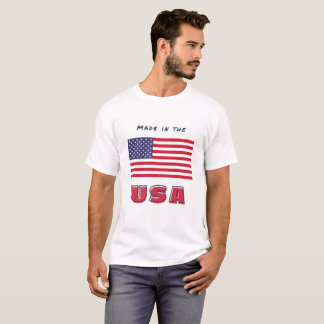 米国国旗の男子Tシャツ Tシャツ