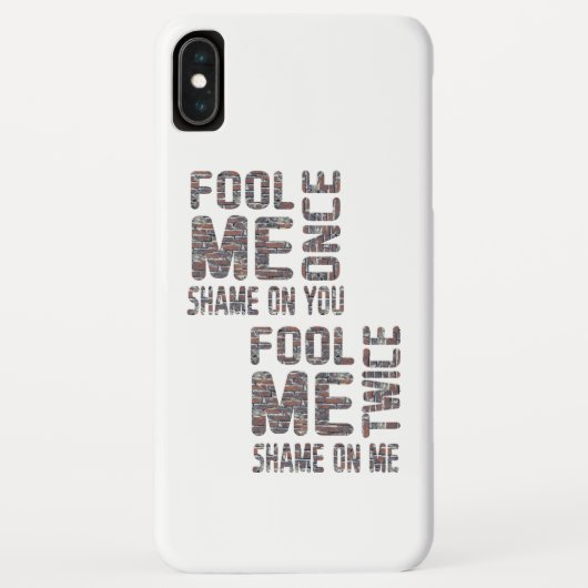 米国国旗の白黒ヴィンテージレトロ Case-Mate iPhoneケース (裏面)