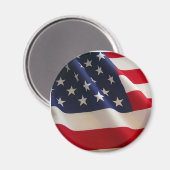 米国国旗の磁石 マグネット (正面/裏面)