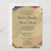 米国国旗の結婚式招待状 招待状 (正面)