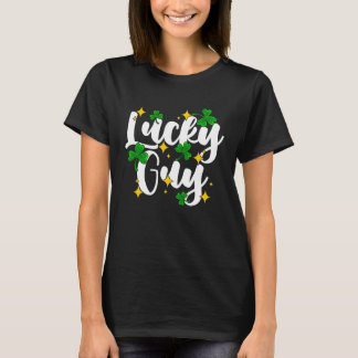 米国国旗の聖パトリックの日 Tシャツ