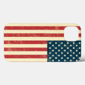 米国国旗の色あせ Case-Mate iPhoneケース (裏面 (横))