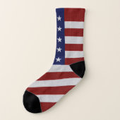 米国国旗の色プリントソックス ソックス (左外側)