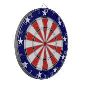 米国国旗の色 ダーツボード (正面左)