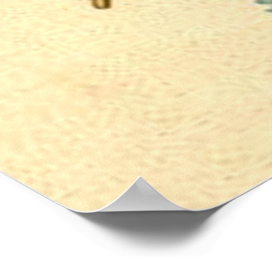 米国国旗の花の南北戦争イーグルメモリアルデー ポスター (角)