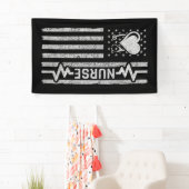 米国国旗の英雄ハートナース評価 横断幕 (インサイチュ)