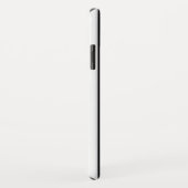 米国国旗の薄い赤い線の記号 Case-Mate iPhoneケース (裏面/右)