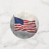 米国国旗の表の紙吹雪 コンフェッティ (スモール正面)