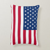 米国国旗の装飾用クッション アクセントクッション (裏面(縦))