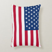 米国国旗の装飾用クッション アクセントクッション (正面(垂直))