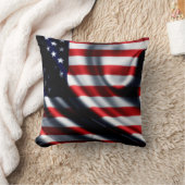 米国国旗の装飾用クッション クッション (ブランケット)