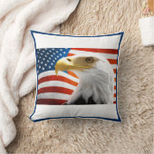 米国国旗の装飾用クッション クッション (ブランケット)