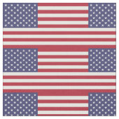 米国国旗の赤い白と青の愛国心のあるアメリカ ファブリック (クローズアップ)