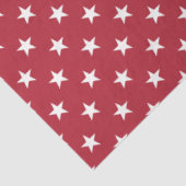 米国国旗の赤に白い星 薄葉紙 (詳細)