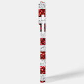 米国国旗の赤白青のきらめきグリッター Case-Mate iPhoneケース (裏面 / 左)