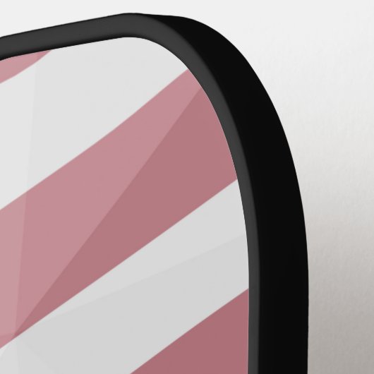 米国国旗の赤白青アメリカ幾何学的メッシュ ピックルボールラケット (左詳細)