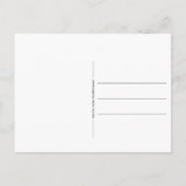 米国国旗の赤白青ストライプ星のパターン ポストカード (裏面)