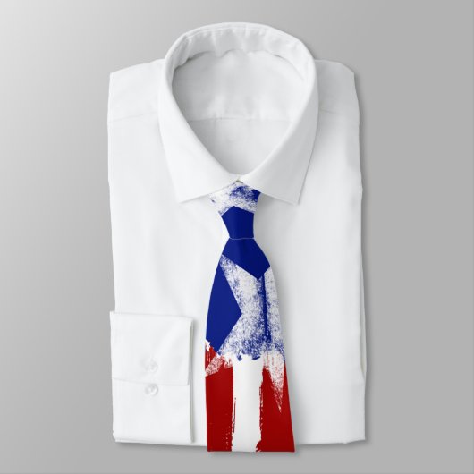 米国国旗の赤白青タイスターストライプズタイ ネクタイ (タイ)