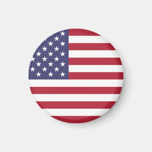 米国国旗の赤、白、青 マグネット