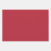 米国国旗の赤、白、青 ラッピングペーパーシート (正面)