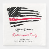 米国国旗の軍隊退職パーティー (正面)