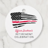 米国国旗の軍隊退職 フェイバータグ (正面)