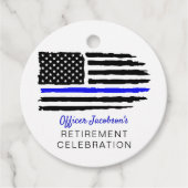 米国国旗の軍隊退職 フェイバータグ (正面)