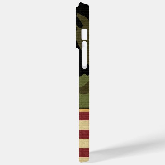 米国国旗の迷彩柄 Case-Mate iPhoneケース (裏面 / 左)