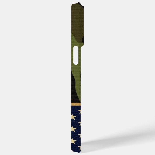 米国国旗の迷彩柄 Case-Mate iPhoneケース (裏面 / 右)