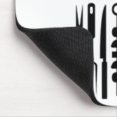 米国国旗の道具BbqツールGriller Pitmaster マウスパッド (コーナー)
