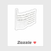 米国国旗の遭難逆統一された州U シール (シート)