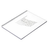 米国国旗の遭難逆統一された州U ノートブック (左側)