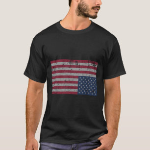 米国国旗の遭難逆統一された州U Tシャツ