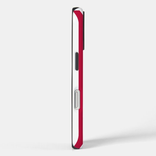 米国国旗の金ゴールドモノグラムの愛国的タフ Case-Mate iPhoneケース (裏面 / 右)