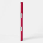 米国国旗の金ゴールドモノグラム愛国的なアメリカのスリムフィット iPhoneケース (右側面)