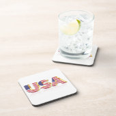 米国国旗の飲料用コースター コースター (右側)