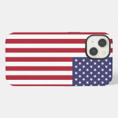米国国旗のiPhoneカバー iPhoneケース (裏面横)