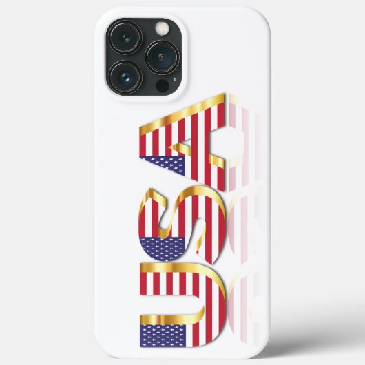 米国国旗のiPhoneケース Case-Mate iPhoneケース (裏面)