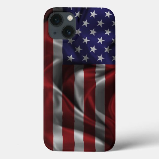 米国国旗のiPhone 13ケース Case-Mate iPhoneケース (裏面)