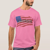 米国国旗のTシャツ Tシャツ (正面)
